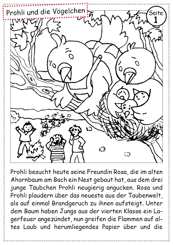 Prohliszentrum Prohlicomic Zum Ausmalen